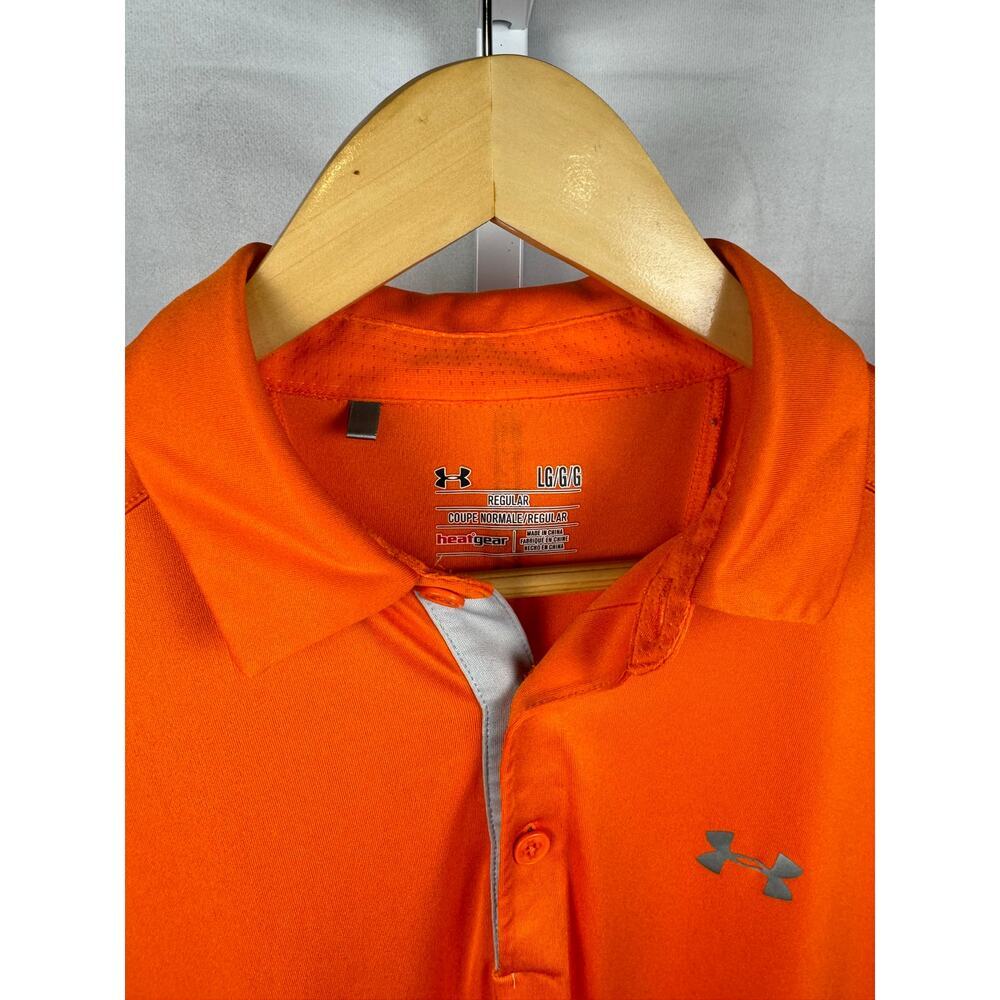 Under Armour ColdBlack Short Sleeve Golf Polo Regular Men's Size Large - Picture 5 of 7